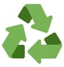 Simbolo del riciclaggio - Raccolta differenziata